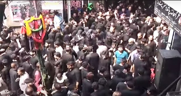 9th Muharam procession taken out in Lahore and Peshawar - Abb Takk News