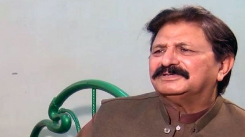 Ishrat Abbas Khalil funeral in Peshawar