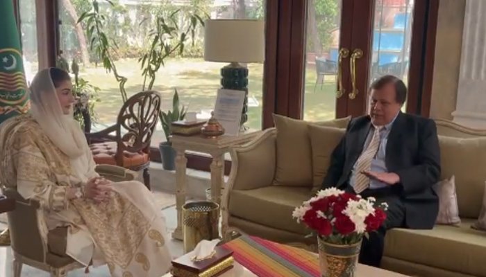 Maryam calls on Dr. Hasnat, Congratulates him on taking charge as Dean of Jinnah Institute of Cardiology