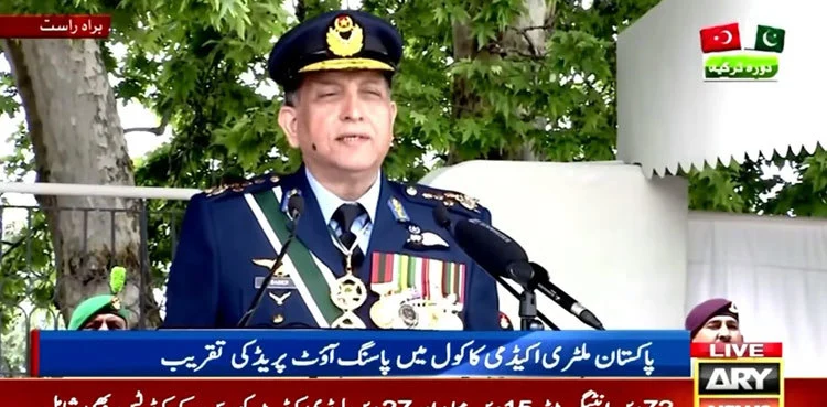 Pakistan Air Chief Marshal calls on India to take responsible approach to Kashmir dispute
