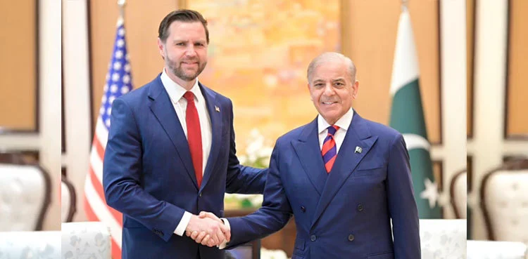 PM Shehbaz meets JD Vance as Islamabad talks begin, expresses optimism for lasting peace