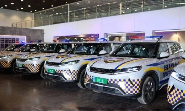 PM Shehbaz launches environmentally friendly electric vehicles for Islamabad traffic police
