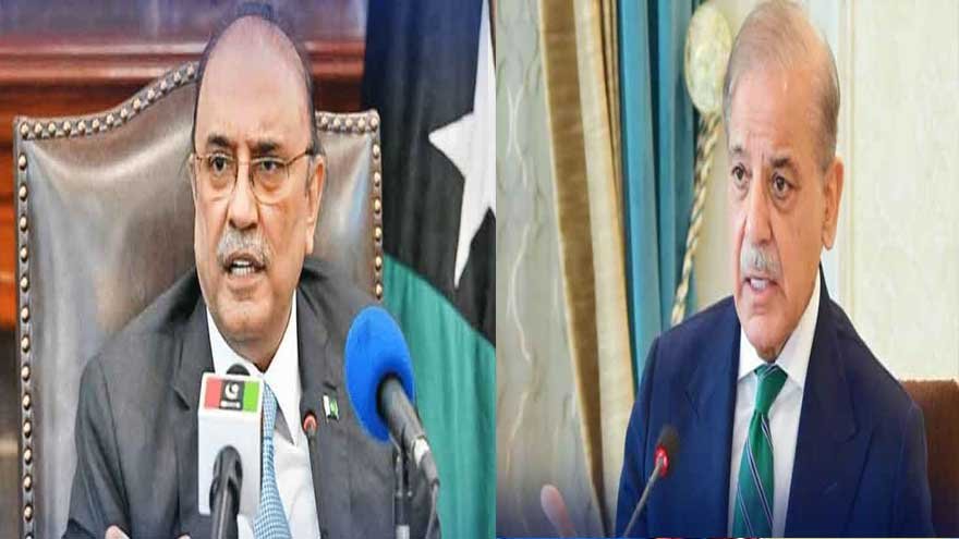 President Zardari, PM Shehbaz honour armed forces on Marka-e-Haq anniversary