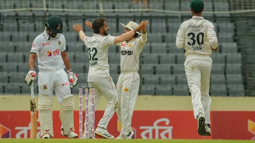 Bangladesh seal historic test win over Pakistan in Dhaka