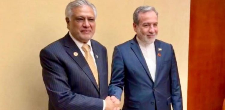 Ishaq Dar, Iran’s Araghchi hold talks on regional peace initiatives