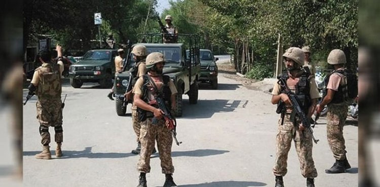 Rangers seize large cache of illegal weapons in Safoora operation