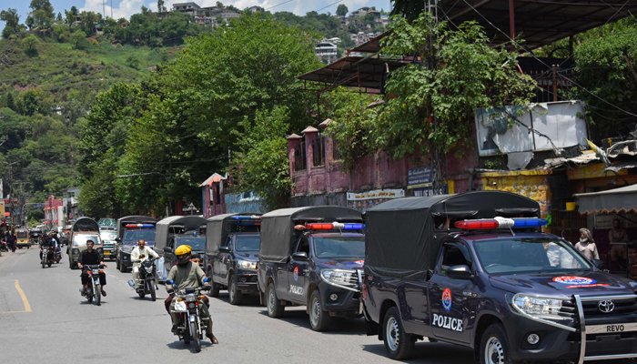 5 suspects detains in AJK, weapon, communication d