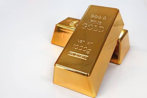 Massive decline in gold price